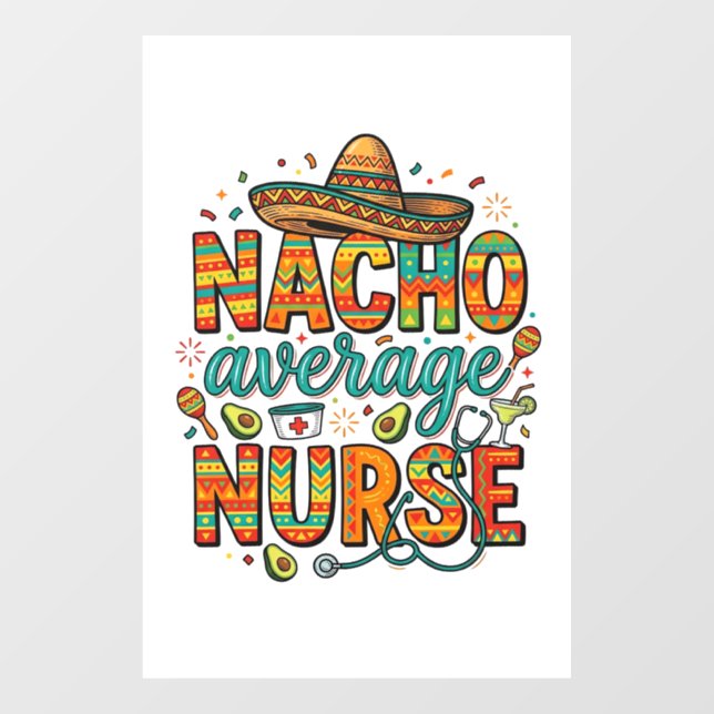 Nacho Average Nurse Fiesta Vector Shirt Design_1 (Sheet)