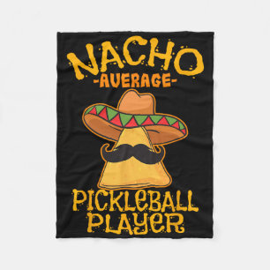 Nacho Average Picklell Player Mexican Sport Cinco Fleece Blanket