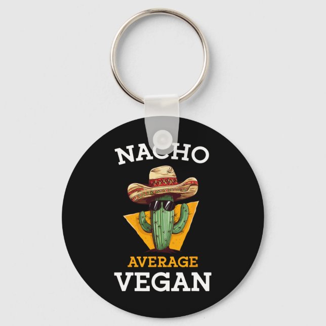 Nacho Average Videographer - Funny Cinco De Mayo V Key Ring (Front)