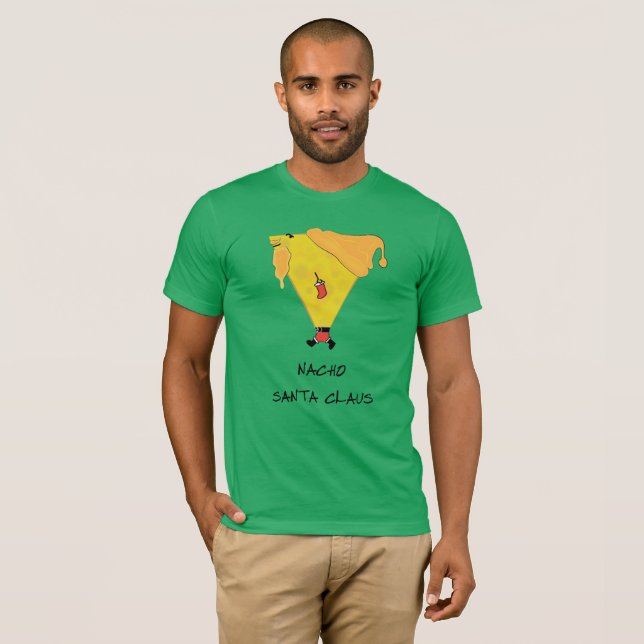Nacho Santa Claus T-Shirt (Front Full)