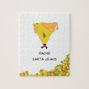 Nacho Santa with Chips Jigsaw Puzzle