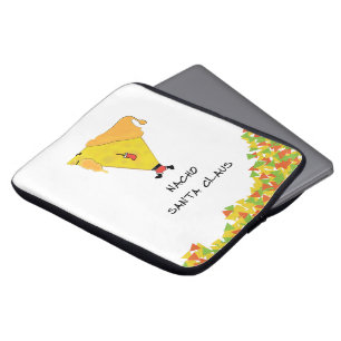 Nacho Santa with Chips Laptop Sleeve