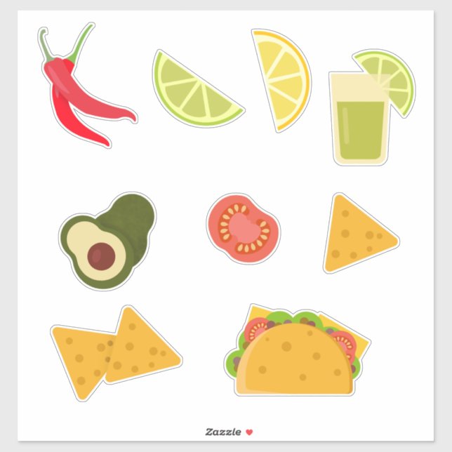 Nacho Tacos Food Variety (Sheet)