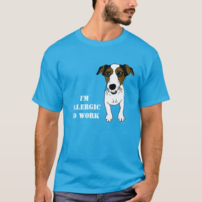 Nacho the Jack Russell Terrier T-Shirt (Front)