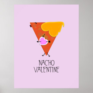 Nacho Valentine Poster