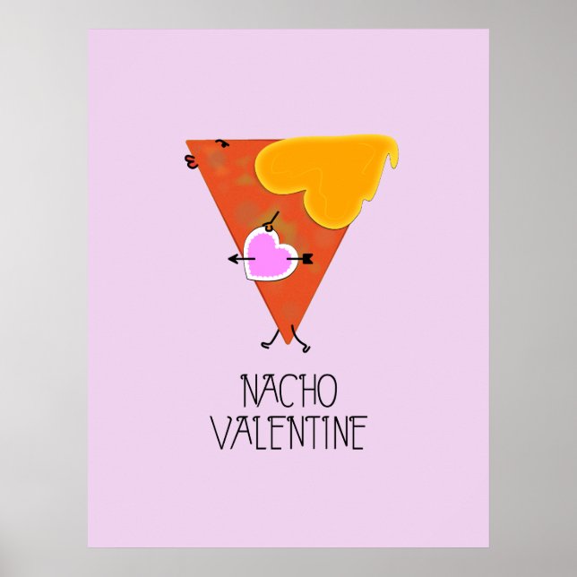 Nacho Valentine Poster (Front)