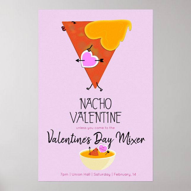 Nacho Valentine's Day Event Poster (Front)