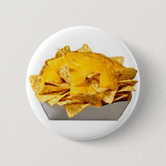 nachos 6 cm round badge (Front)