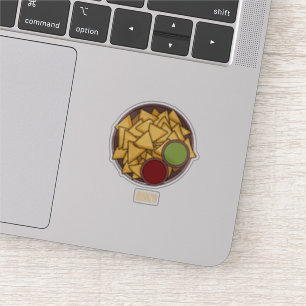 Nachos cartoon illustration