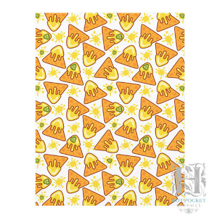 Nachos & Jalapenos Scrapbook Paper
