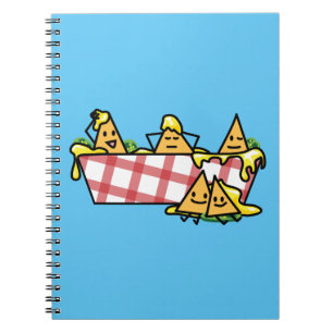 Nachos Melted Cheese Jalapeno Nacho tortilla chip Notebook
