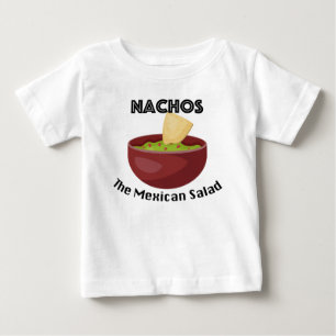 Nachos, The Mexican Salad - Baby Fine Jersey T-Shi T-Shirt