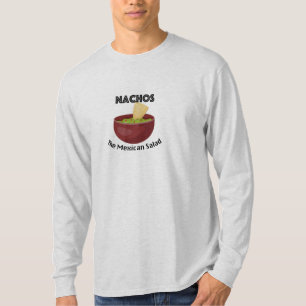 Nachos, The Mexican Salad - Basic Long Sleeve T-Sh T-Shirt