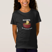 Nachos, The Mexican Salad - Girls' Fine Jersey T-S
