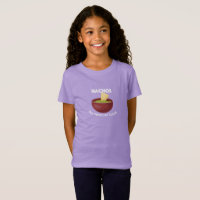 Nachos, The Mexican Salad - Girls' Fine Jersey T-S