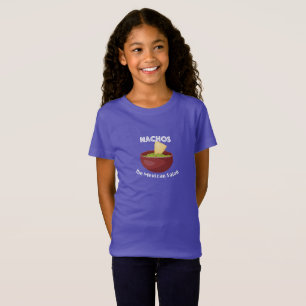 Nachos, The Mexican Salad - Girls' Fine Jersey T-S T-Shirt