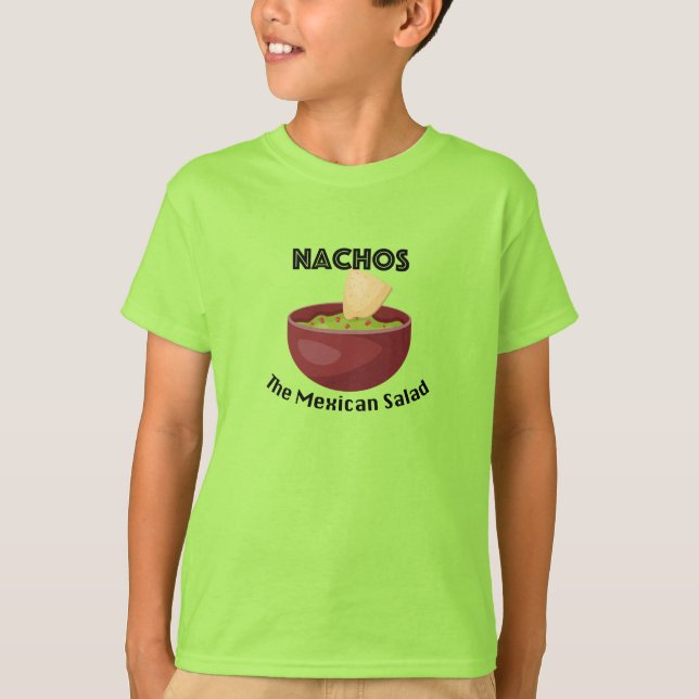 Nachos, The Mexican Salad - Kids' Basic T-Shirt (Front)