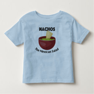 Nachos, The Mexican Salad - Toddler Fine Jersey T- Toddler T-Shirt