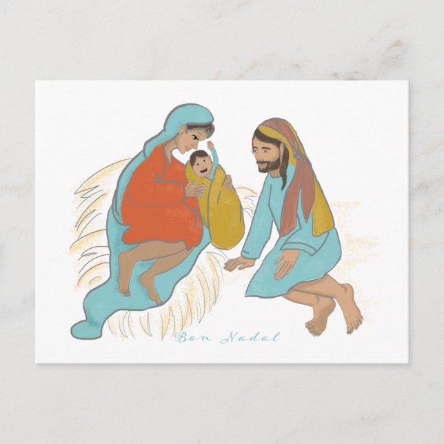 Nacimiento Bon Nadal Postcard (Front)