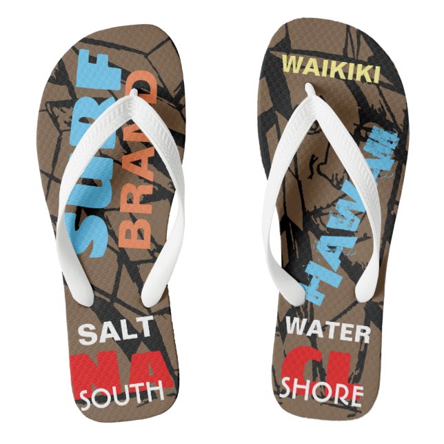 NaCL SURF WAIKIKI Jandals (Footbed)