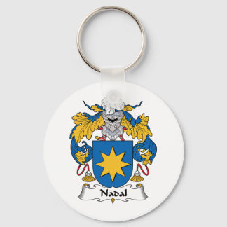 Nadal Family Crest Key Ring