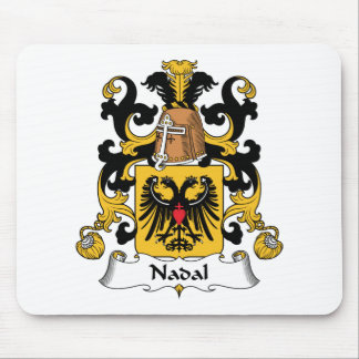 Nadal Family Crest Mouse Pad