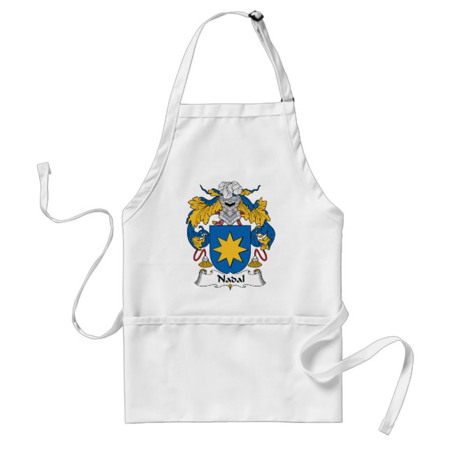 Nadal Family Crest Standard Apron (Front)
