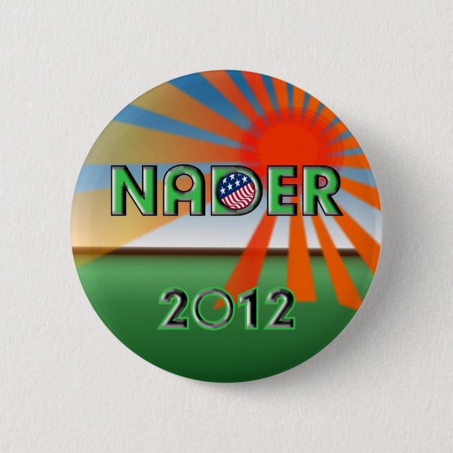 Nader 2012 Button (Front)