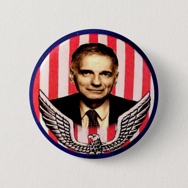 Nader eagle button (Front)