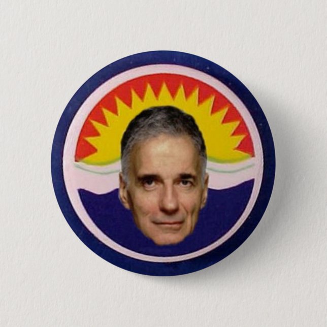 Nader Sunshine Button (Front)