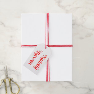 Nadolig Llawen gift tag (Welsh)