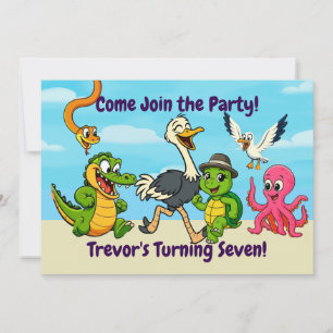 Nae Nae & Lulu Adventure Party Invitation