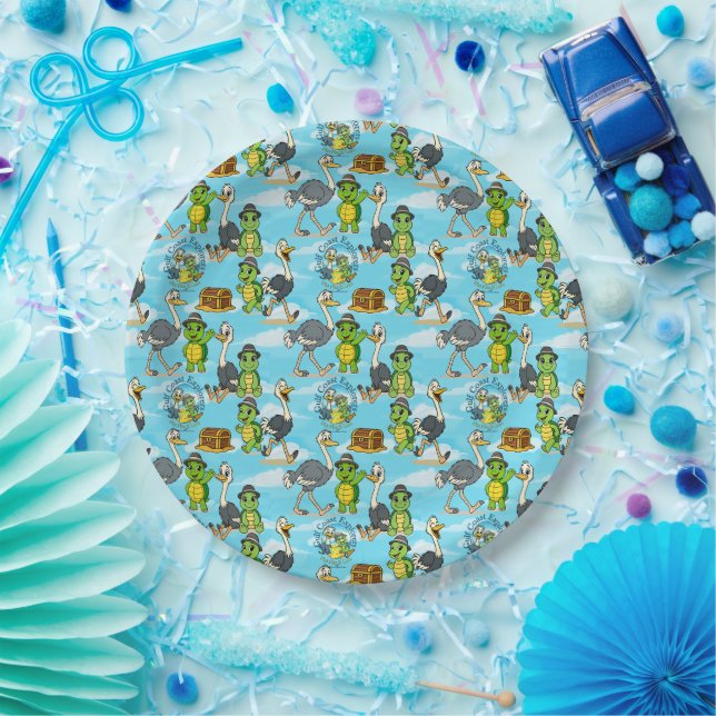 Nae Nae & Lulu Adventures Paper Plate (Party)