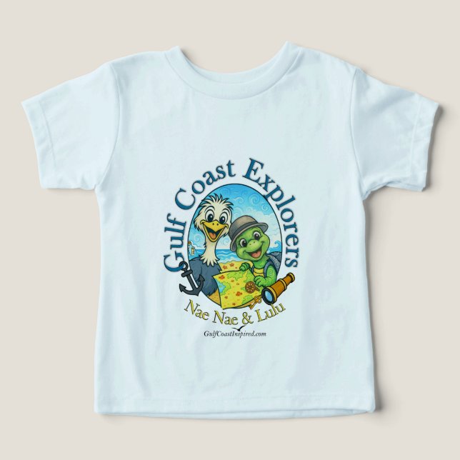 Nae Nae & Lulu Adventures Toddler T-Shirt (Design Front)