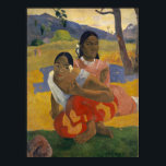 Nafea Faa Ipoipo? (when will you marry me?) Poster<br><div class="desc">Nafea Faa Ipoipo? (when will you marry me?) by Paul Gauguin</div>