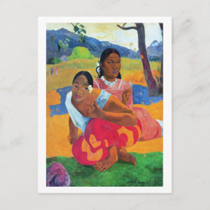 Nafea Faaipoipo (When are you Getting Married?) Postcard