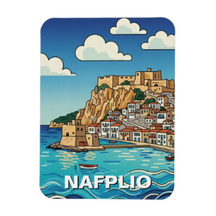 Nafplio Greece Travel Magnet
