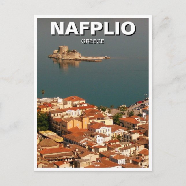 Nafplio Greece Travel Postcard (Front)