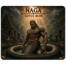 Naga Lotus Ruin Dark Realism