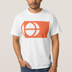 Nagano Prefecture, Japan flag T-Shirt