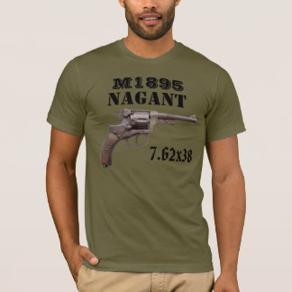 Nagant Revolver M1895 ww2 gun shirt