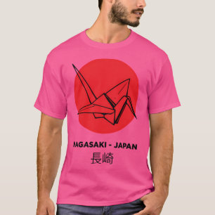 Nagasaki Origami Art A Tribute To Japanese Cult T-Shirt