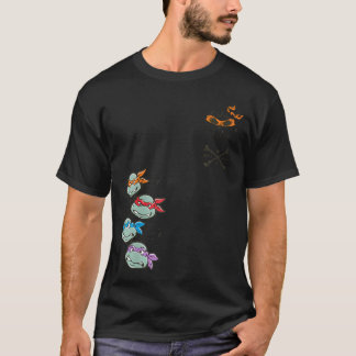 nage Mutant Ninja Turtles Rebel Skull Turtle T-Shirt