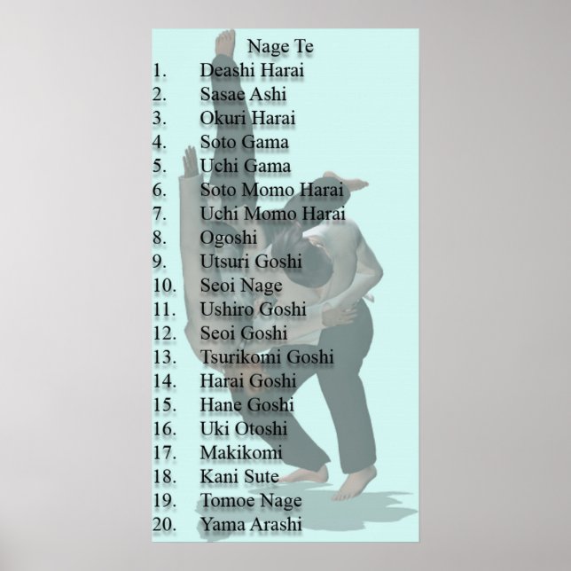 Nage Te List Poster (Front)