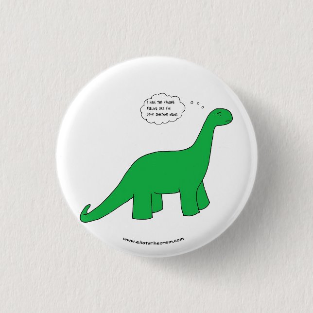 Nagging Feeling Button (Front)
