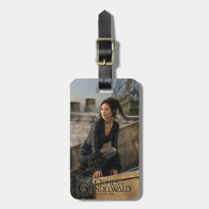Nagini on Rooftop Photo Luggage Tag