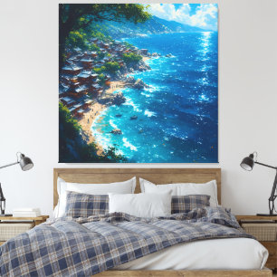 Nagisa no Yume “Dream of the Shore” Canvas Print