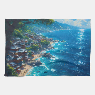 Nagisa no Yume “Dream of the Shore” Tea Towel