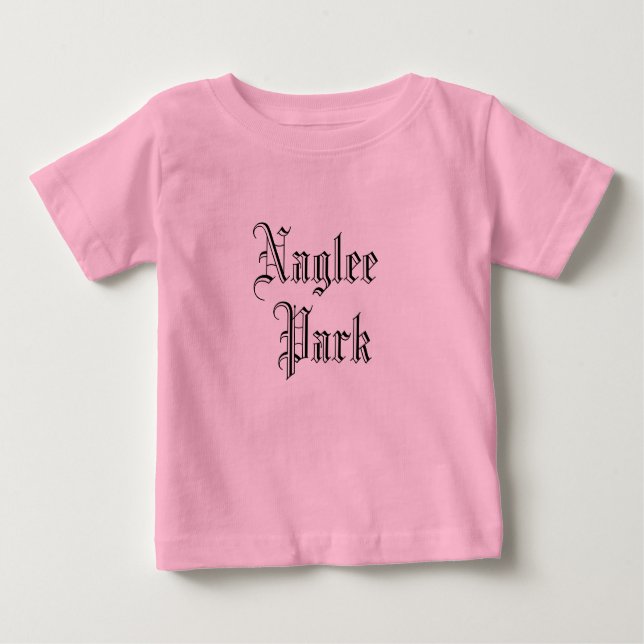 Naglee Park, a neighbourhood in san Jose,formal le Baby T-Shirt (Front)