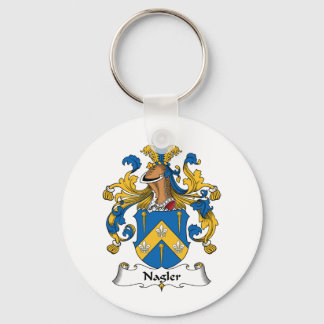 Nagler Family Crest Key Ring